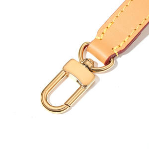 LST423 <span class=keywords><strong>Boulogne</strong></span> Sangle de sac interchangeable personnalisée en cuir végétal tanné pour femme, bandoulière réglable de luxe en cuir de vachette, sangles de créateur - Product Image 5