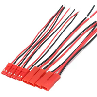 Cáp lắp ráp tùy chỉnh đầu nối cái 2.54mm 2/3/4/5/6 chân SH JST ZH PH XH