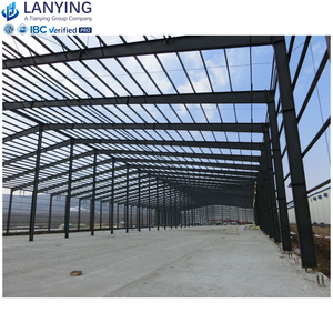 Hiện đại prefab q355b kết cấu thép xây dựng/hội thảo/văn phòng xây dựng đúc sẵn lưu trữ chứng nhận aisc - Product Image 3