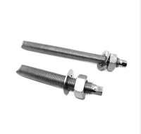 M8M10M12M16 Stainless Steel Fasteners HAS-U Concrete Anchors Chemical Anchor Bolt Stud Bolt for Construction