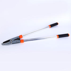 Tijeras para cortar setos de alta resistencia, directas de fábrica, con hoja de acero al carbono de 90 mm cromada, para ramas gruesas, herramientas de jardín - Product Image 1