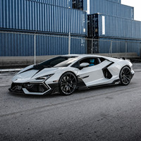 Kit de Conversión Completo de Fibra de Carbono Estilo MSY para Lamborghini Revuelto 2023+, Alerón Delantero, Faldones Laterales, Difusor Trasero, Alerón