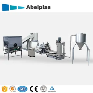 Pe Pp Film Pelletiseren Productie Linepp Pe Pvc Abs Plastic Granulator Pelletiseren Linewaste Plastic Recycling Lijn