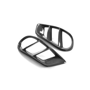 Cornice Griglia Anteriore in Fibra di Carbonio per Prese d'Aria per Mercedes Benz W205 C63 AMG C180 <span class=keywords><strong>C200</strong></span> Classe C 2015-2018 - Product Image 4