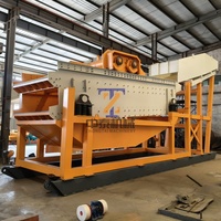 ZHONGTAI Doppelwellen-Horizontalvibrationssieb mit Motor für die Vorabtrennung von alluvialen Golderzen – Siebausrüstung