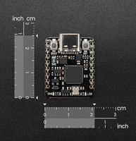 Beetle RP2350 papan pengembangan tanam dapat dipakai mendukung papan sirkuit cetakan bahasa micropon C Pcb multilapis