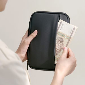 RTS di lusso impermeabile in pelle sintetica per famiglia porta passaporto portatile sottile da viaggio borsa a portafoglio <span class=keywords><strong>Rfid</strong></span> block - Product Image 6