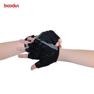 Boton Fitness <b>Gloves</b> Black Anti-Slip Breathable Gym Workout Unisex - Product Image 2