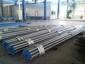 قضيب دائري معدني أداة عمل SKD61/X40CrMoV51/H13/ <span class=keywords><strong>1.2344</strong></span>/ H11/ 1.2343 لون أسود، مُقشر، مغير ساخن - Product Image 4