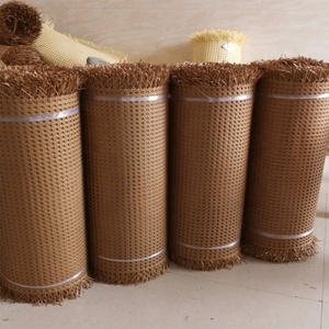 Fabrieks Groothandel Synthetische Rotan Roll Natuurlijke Kleur Rotan Cane Webbing Plastic Rotan Geweven Rol - Product Image 5