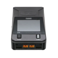 Chargeur intelligent ToolkitRC Q6AC à quatre ports pour batteries LiPo 400W AC/DC 25A LiPo LiHV XT60 avec fonction d'équilibrage Type-C 1-6S pour batteries de drones FPV