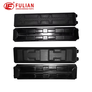 สายฟ้าชิ้นส่วนช่วงล่างของรถขุดบนแผ่นยางรอง230mm 250mm 300mm 400mm 450MM 500mm - Product Image 3