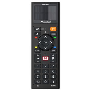 Télécommande TV (Universelle) SOLAR TV (Rechargeable) Noire 800508 - Product Image 1