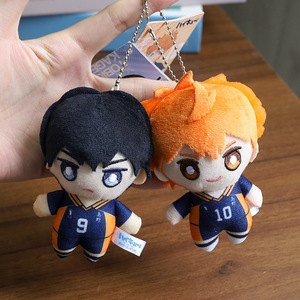 Wholesale 10 Designs Haiky <b>Anime</b> <b>Plush</b> Keychain Hinata Shoyo Soft Stuffed Doll Keyring Bag Charm Pendant Gift for Fans - Product Image 2
