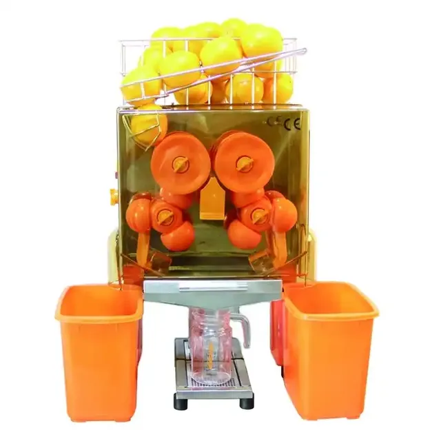 Sanying Automatic Commercial Industrial Fruit Juicer Extractor Machine with Gear Core Cold Press 120W 1 Year Warranty