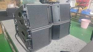 Haut-parleur OEM double 8 pouces Line Array Ka Ra II à néodyme, configuration 100Hx10V, angle réglable spécial - Product Image 2