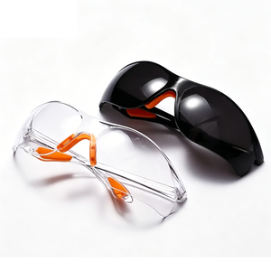 <span class=keywords><strong>Lunettes</strong></span> de sécurité antidérapantes à double lentille transparente et foncée, conformes à la norme ANSI Z87.1, inserts en polycarbonate orange, <span class=keywords><strong>lunettes</strong></span> de <span class=keywords><strong>travail</strong></span> industrielles - Product Image 2