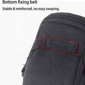 Sacoche de selle VTT, sacoche arrière de vélo en nylon imperméable à coque rigide, sacoche multifonctionnelle sous le siège pour le cyclisme - Product Image 5