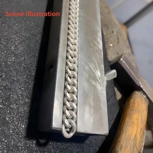 Robusto Banco da Lavoro Regolabile in Alluminio Placcato Oro per Fissaggio Modelli, Strumento per Creazione Gioielli (Collane, Bracciali, Orecchini, Anelli) - Product Image 3