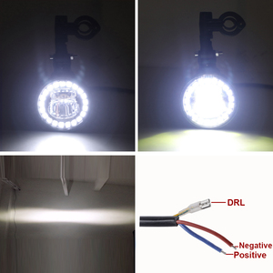 Luz antiniebla Universal para moto Honda Accord Crv 2020, luz Led antiniebla para bici, lente láser inferior, <span class=keywords><strong>Fogg</strong></span> 4wd, 2014 - Product Image 4