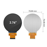 Écran LCD TFT Rond Industriel et Grand Public de 2,76 Pouces 480*480 MIPI 330 cd/m² Luminosité Large Plage de Température
