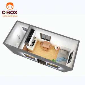 Bâtiments préfabriqués écologiques Cbox, en kit, bureaux mobiles, restaurants, hôtels, villas, maisons modulaires en conteneurs - Product Image 6