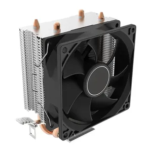 พัดลมระบายความร้อนซีพียูเคสทองแดงและอลูมิเนียมพัดลมระบายความร้อนคอมพิวเตอร์เล่นเกมอากาศเย็น - Product Image 2