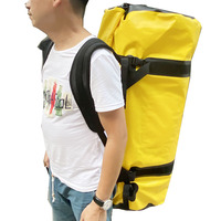 Sac polochon sec étanche sac à dos pour moto kayak Rafting ski voyage randonnée 120 L grande capacité sac étanche