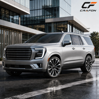 Jantes forgées haute performance CF 20 22 24 pouces 6x139.7 PCD 78.1 CB adaptées aux SUV américains Yukon Denali AT4 XL Custom