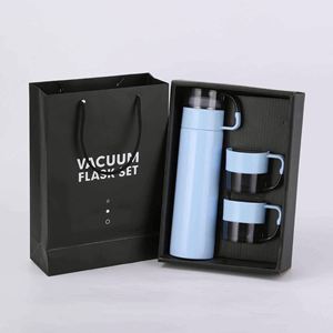 Ensemble de gobelets isothermes haut de gamme en acier inoxydable avec isolation sous vide et couvercle de transport - Product Image 2