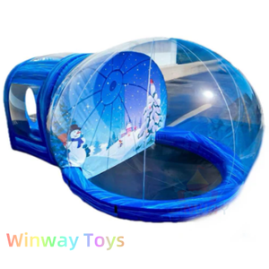 Carpa Inflable Impermeable de PVC de 3+3 Metros, con Ventilador, Globos y Bomba Integrados, para Alquiler en Fiestas, Nuevo Diseño, en Stock - Product Image 5