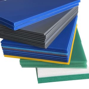 ベストセラーリサイクルカスタマイズPPプラスチックポリプロピレン段ボールカラフルプラスチックシート子供用DIY卸売切削 - Product Image 3