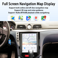 Radio para Auto Android de 10.5 Pulgadas para Maserati GranTurismo GT 2007-2017, Carplay, Android Auto, Reproductor con Pantalla Táctil, Navegación GPS (Brillante)