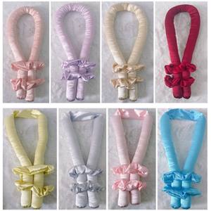 Slik Satin sans chaleur tige de curling paresseux bigoudi <span class=keywords><strong>bandeau</strong></span> rendre les cheveux doux et brillants bigoudi outils de coiffure <span class=keywords><strong>boucles</strong></span> de cheveux sans chaleur - Product Image 4