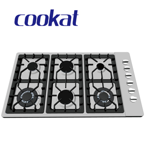 Table de cuisson à <span class=keywords><strong>gaz</strong></span> encastrable en acier inoxydable <span class=keywords><strong>90</strong></span> <span class=keywords><strong>cm</strong></span> 5 brûleurs – Vente directe – Apparence élégante – Excellent rapport qualité-prix - Product Image 3