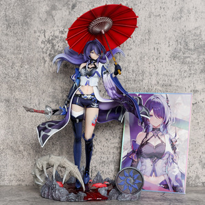 ของเล่นอะนิเมะเกม <span class=keywords><strong>honkai</strong></span> <span class=keywords><strong>Star</strong></span> <span class=keywords><strong>Rail</strong></span> 38cm Raiden bosensori Mei อนิเมะพีวีซีหุ่นแอ็คชั่นตุ๊กตา - Product Image 2