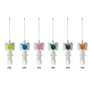 2024 New Arrival Disposable <strong>IV</strong> Cannula Needles with Port for Dog, Cat and Humans - Product Image 1