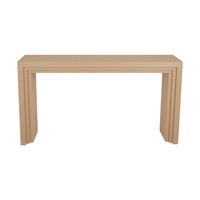 Meuble d'entrée, table d'appoint, console en bois pour salon