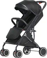 Baby Stroller with Height Adjustable, Reversible Seat