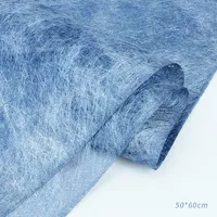 Papier d'emballage créatif pour bouquets, texture fibre nuage, doublure cadeau en soie de mûrier, pour emballage de fleurs et cadeaux