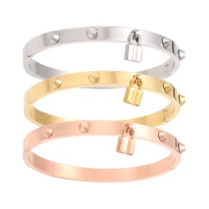 Accessoires de Soudure et Verrous Tendance en Acier Inoxydable pour Bracelets Femme Style Européen et Américain – Approvisionnement Direct Usine - Product Image 2