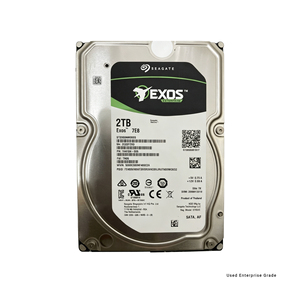 Disque dur interne SATA 3,5 pouces 2 To d'occasion avec vitesse de lecture de 215 Mo/s, construction métallique, sans alimentation externe, pour applications serveur - Product Image 1
