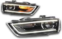 Conjunto de Faros LED para Audi Q3 2012-2015, Repuesto de Faros Delanteros, Suministro de Fábrica, Piezas de Automóvil -- Un Par