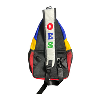 OES Sac à bandoulière Order of Eastern Star Lettres grecques Sorority Sac à dos pour femmes pour le sport