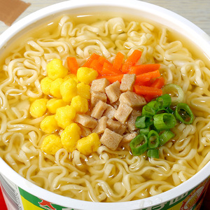 Tagliatelle istantanee in stile Hong Kong all'ingrosso facile da cucinare tazza istantanea Ramen migliore zuppa di ramen - Product Image 5