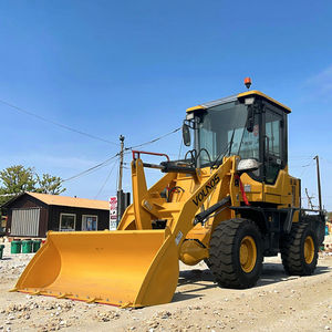 Volnos מטעין דיזל מנוע מיני גדול חזית קצה גלגל מעמיס עם גרנדלק הידראולי גליל מפוח מזלג - Product Image 1