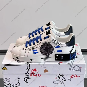 Chaussures de créateur de luxe haut de gamme, chaussures décontractées classiques et créatives pour hommes, chaussures de plateforme Panda noir et blanc pour femmes, chaussures de couple Campus - Product Image 6