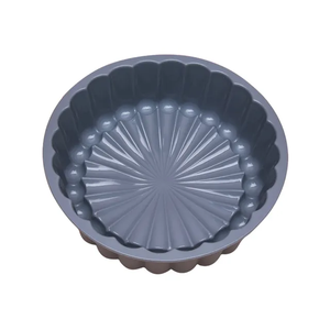 Vente chaude Pan Fraise Shortcake Cuisson Pan Mary Ann/Ballerine Gâteaux Pan Éponge Flan Moule Rond Silicone <span class=keywords><strong>Charlotte</strong></span> Gâteau - Product Image 6