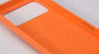 Coque de téléphone en silicone liquide couleur unie + PC pour iPhone 17 Pro Max 16 15 Plus 14 13 12 avec doublure en microfibre et cadre de caméra en plastique