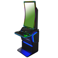 Kabinet Game Arcade Vertikal Mewah Baru 43'' dengan Tombol Tekan, Akseptor Uang, dan Desain Metalik untuk Mesin Game Keterampilan